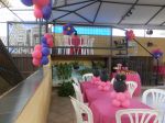 salão de festas Minie rosa