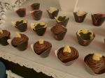 cupcake de chocolate