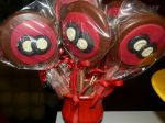 pirulito de chocolate festa blaze monster machine