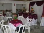 Decoração salão em vinho