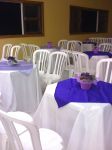 Decoração mesas dos convidados