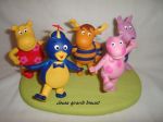 cód:3018 topo do bolo da turminha backyardigans cada personagem
