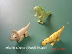 sugestão: aplicar os dinossauros no potinho de vidro COD:33