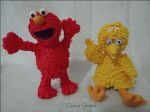 elmo e garibaldo cód: 3057