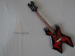 Guitarra para topo de bolo cód: 3083