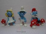 Os smurfs . cód: 3092