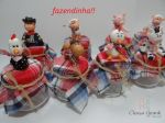 Potinho com tema fazendinha, cód: 135
