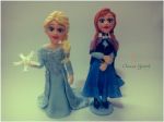 Anna e Elsa - Frozen. cód: 3140
