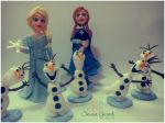 Topo de Bolo Frozen - cód: 3141