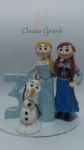 Frozen, Anna, Elsa, olaf e vela. cód: 3171