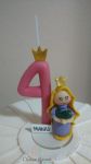 Topo de bolo Rapunzel. cód: 3229