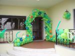 A 004 - ARCO DE BALÕES COM CAMINHO DE JARDIM
