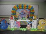 SUPER LANÇAMENTO - GALINHA PINTADINHA CLEAN - CENÁRIOS DE CHÃO COM 1.50 M DE ALTURA - CUBOS ILUMINADOS.