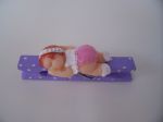Pregador pintado e decorado com biscuit(porta-recado) -->> R$ 1,80