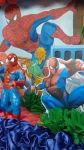 Daiana Homem Aranha Parque Shangai 17/09/2015