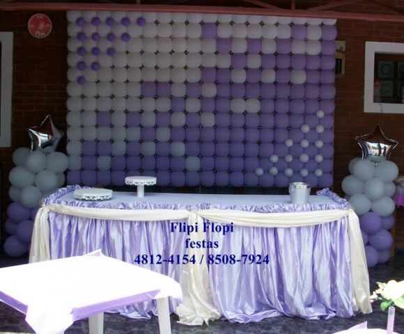 Lilas e branco Lilas e branco