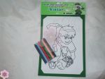 Kit colorir com EVA A4 - 7,00cd