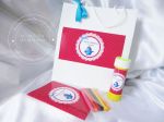 Kit Sacola+kit colorir+bolinha sabão R$ 15,00