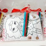 Almofada Colorir 20x30cm com 3 canetinhas - 9,50cd