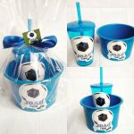 Balde + copo tampa e canudo 15,00cd