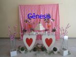 Decoração c/ branco c/ rosa B 8