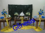 Decoração c/ mesa vidro B14