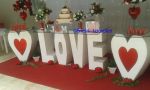 Decoração de mesa love B 33