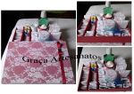 Kit para banheiro feminino, para Casamento.