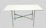 Mesa MDF melaminico fórmica branco 1,37x0,80