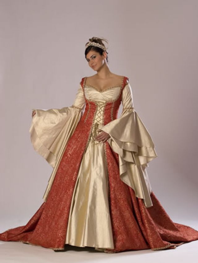 Vestido de dama sales antiga