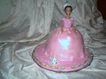 bolo boneca barbie