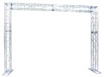 Box Truss : Este é um modelo Trave, mas podemos criar várias pistas como a X, a Y, a quadrada, sempre visando a maior satisfação de nossos clientes.