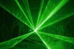 Laser Verde: Uma sensação unica nas pistas! Seus efeitos são enlouquecedores! (nesta foto, efeito túnel).