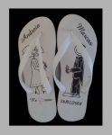 Lembrancinha Chinelo personalizado para aniversário e casamento