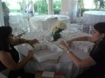 Jane e Flavia com a mao na massa