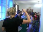 Orientando padrinhos na Igreja Santo Ivo