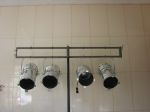 Trip com refletores par 64 + dimmer