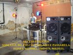 Som com Dj e luz