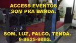 Sistema de som Profissional para banda