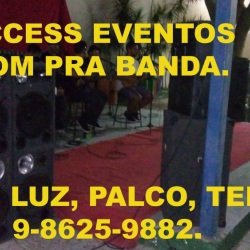 Sistema de som Profissional para banda