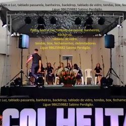 Palco 5x5 Coberta Em Grids