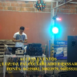 Som Mec�nico com luz e dj