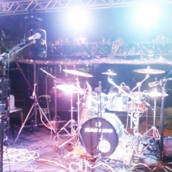 Show Profissional Palco de Grids Luzes Som