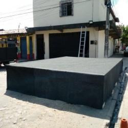 palco 16 metros quadrados 4x4