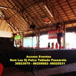 Passarela para desfiles