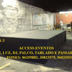 O Palco de respeito Super Plano