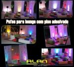 Disponibilizamos de Pufes em formatos diferenciados para montar um lounge incrvel para sua festa.