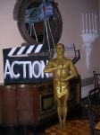 FESTAS E EVENTOS - Est�tua Viva representando o OSCAR