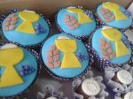 Cupcake de primeira Eucaristia.