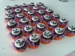 Brigadeiro decorado no tema Halloween.